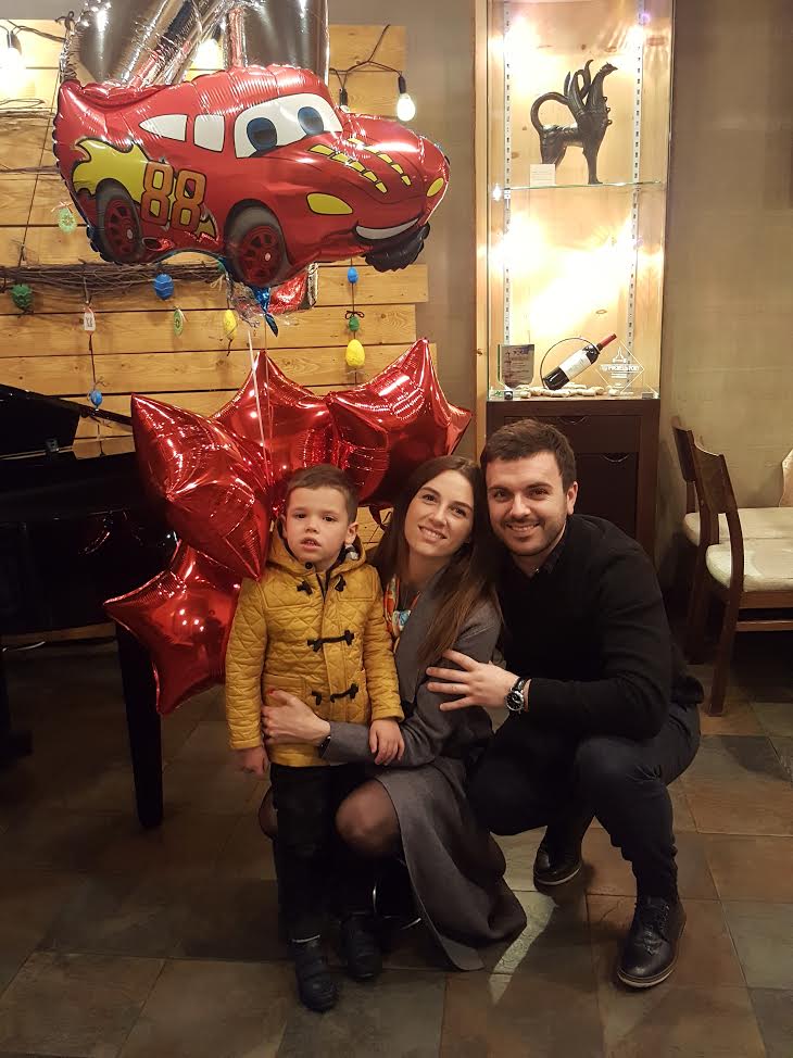 Сын Григория Решетника отметил 4-летие на Пасху